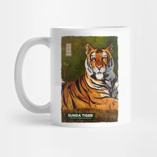 Sunda Tiger - White Mug